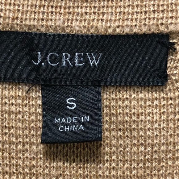 J Crew tan Longline Cardigan Coat - Picture 5 of 12